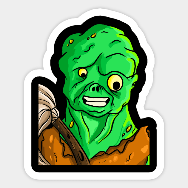 Toxie Sticker by JeremyBrownArt 